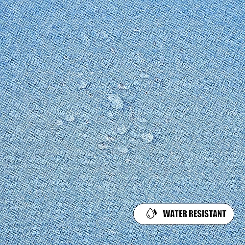 Miniatura 5 de ARTPLAN Juego de 5 cojines de sofá biplaza para patio, para todo tipo de clima, para exteriores, muebles de patio y exteriores