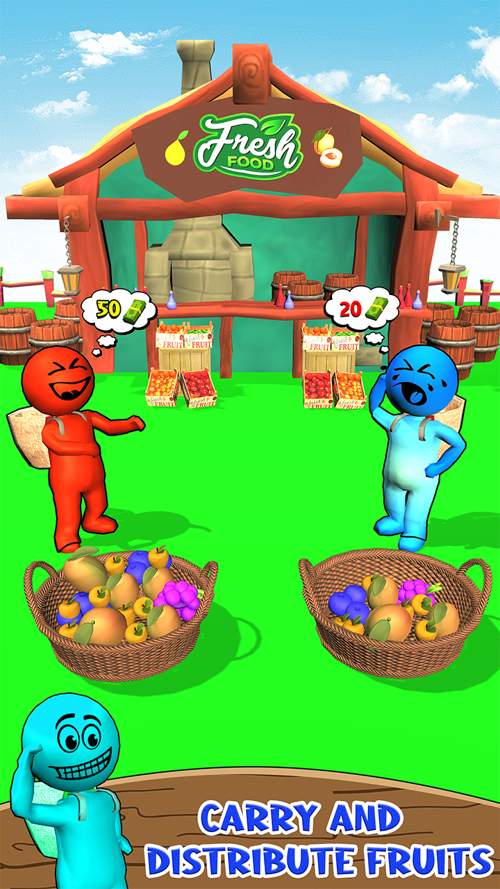 Fruit Picker Games For Kids, Fruit Picking Games, Fruit Collecting