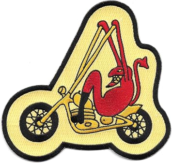 Devil Biker Vintage Style Motorcycle Patch
