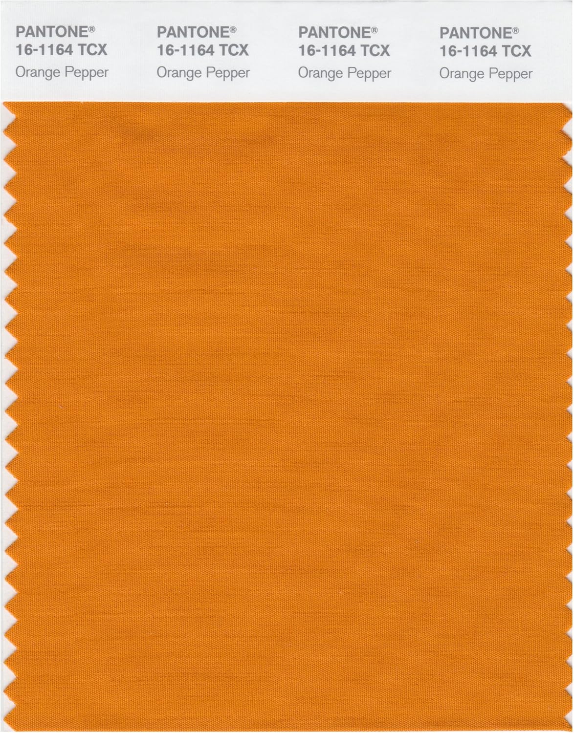 Pantone 16-1164 TCX Smart Color Swatch Card, Orange Pepper - House ...