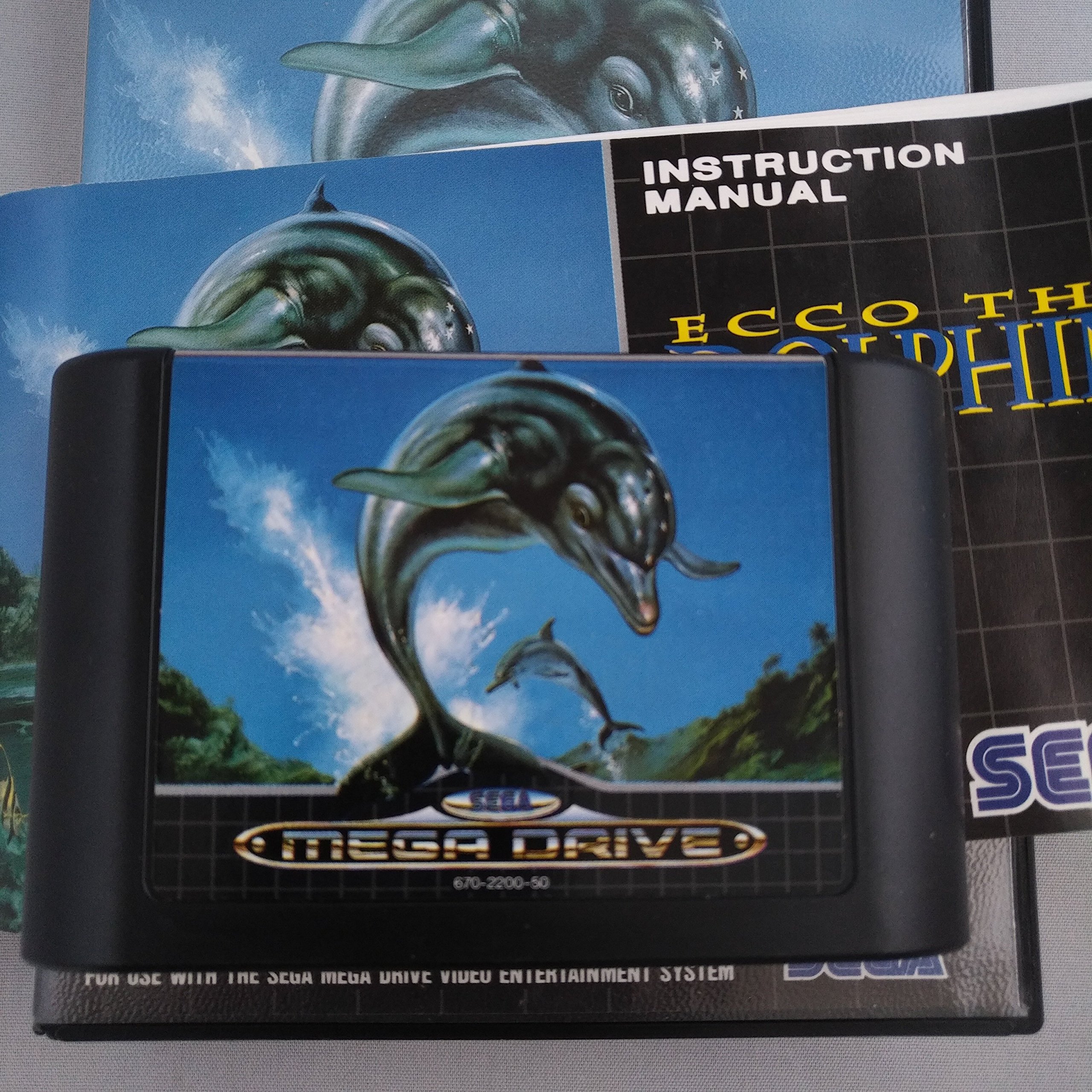 Mega Drive - Ecco the Dolphin : Amazon.es: Videojuegos
