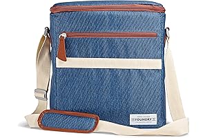 Fit & Fresh Foundry Cooler Tote Bags Insulated Beach