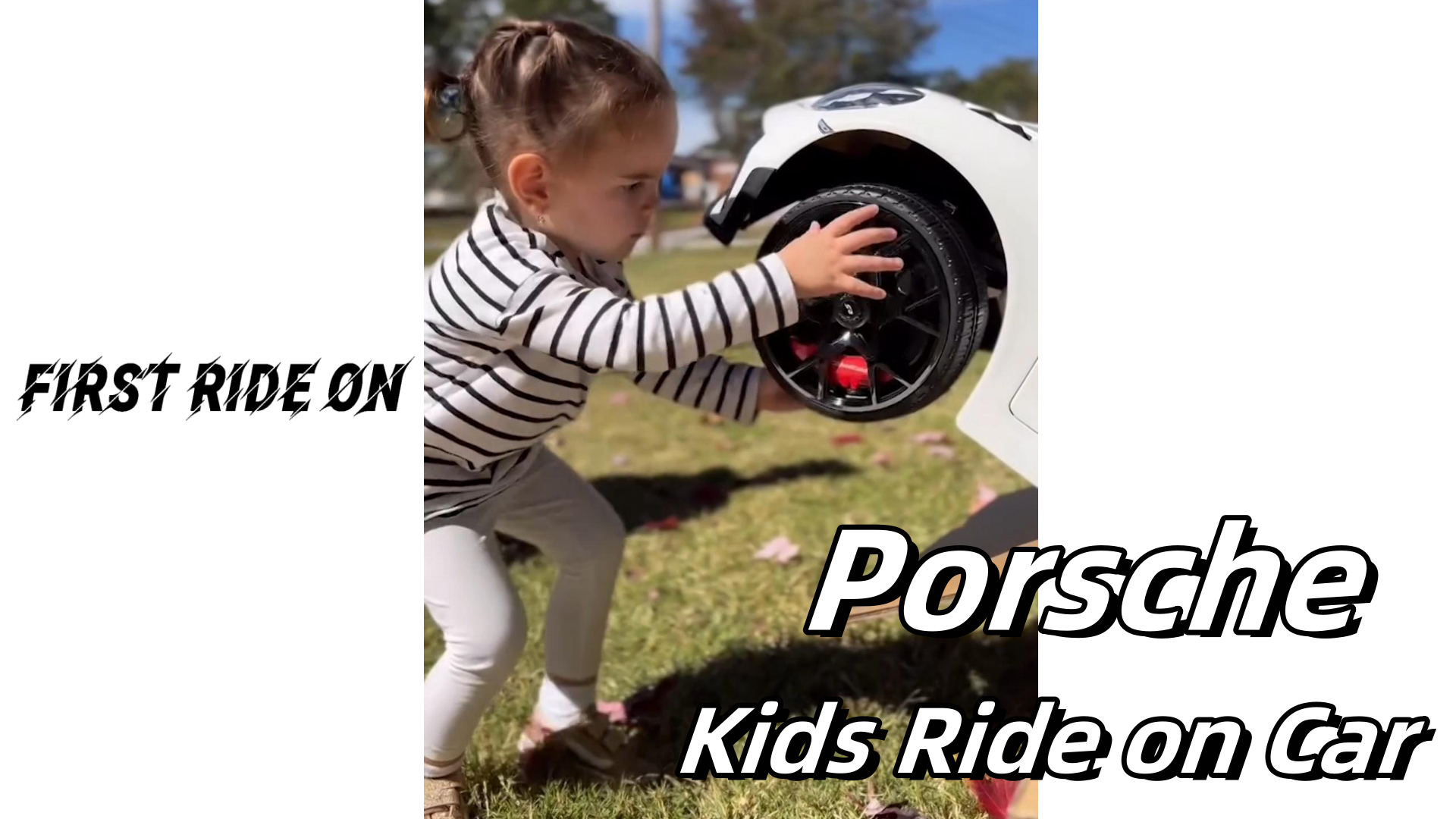 Amazon.com: First Ride On 12V Ride on Car for Kids, Licensed