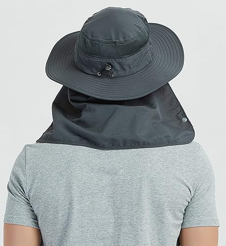 Miniatura 3 de Gorra de pesca Ddyoutdoor 07281 Moda verano protección solar al aire libre con cuello y visera de ala ancha