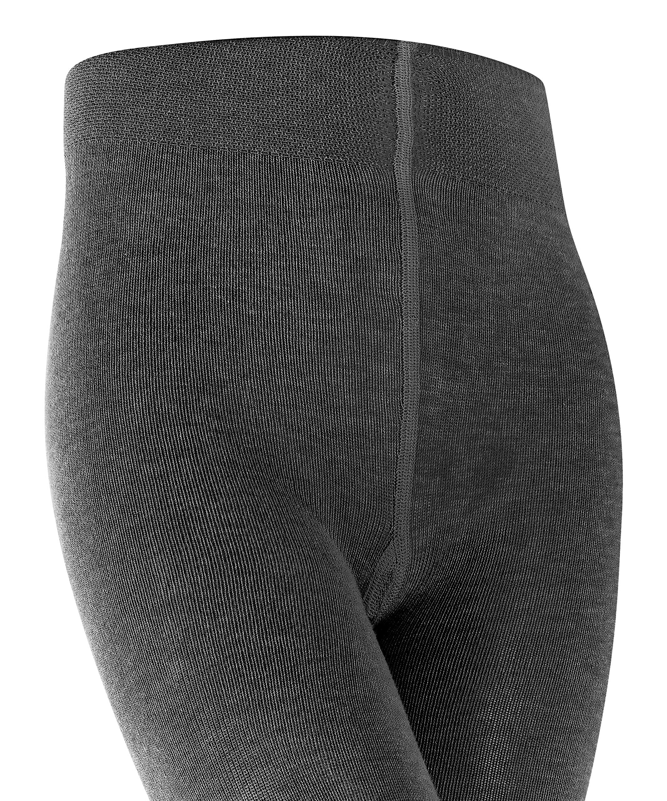 FALKE Family, Collant Unisex - Bambini, Cotone, Grigio (Anthracite Melange 3080), 98-104 (2-3 anni), 1 Paio