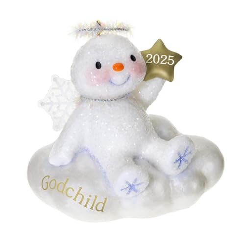 Hallmark Keepsake Christmas Ornament 2025, Godchild Snow Angel 2025