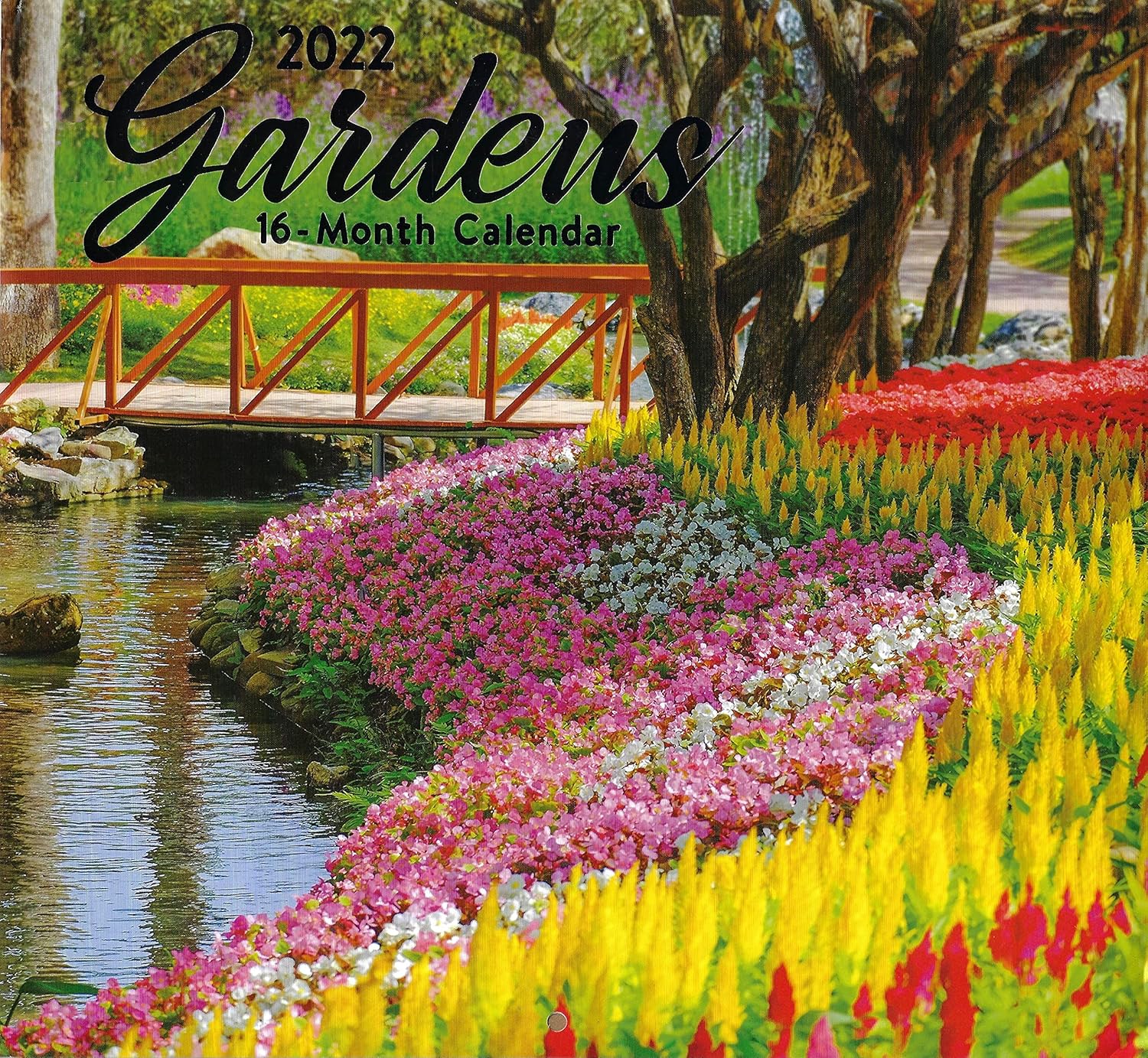 Paper Craft Gardens 2022 Full Size Wall Calendar for