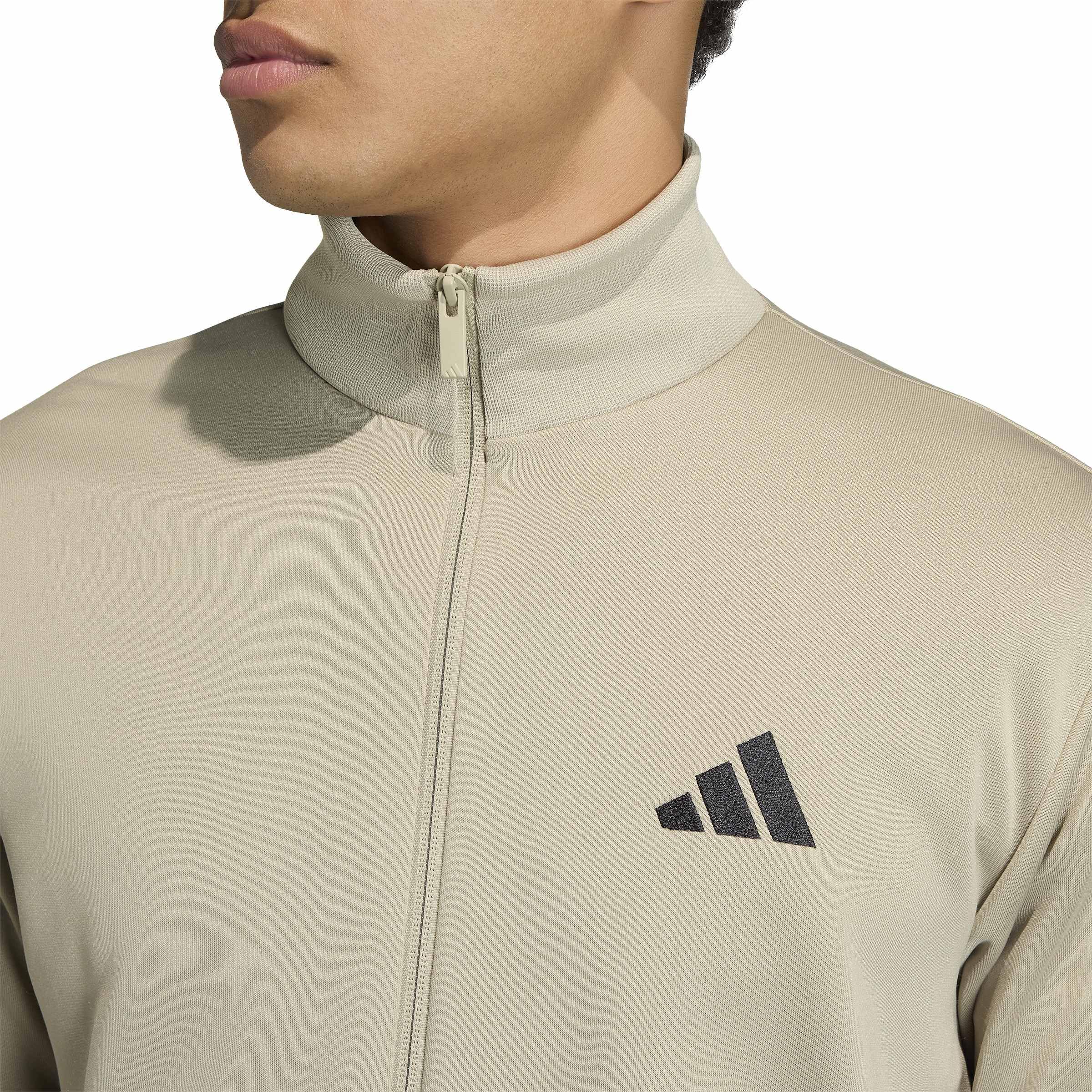 adidas Herren 3 STRIPES FRENCH TERRY TRACKSUITS, Wonder Cargo, S