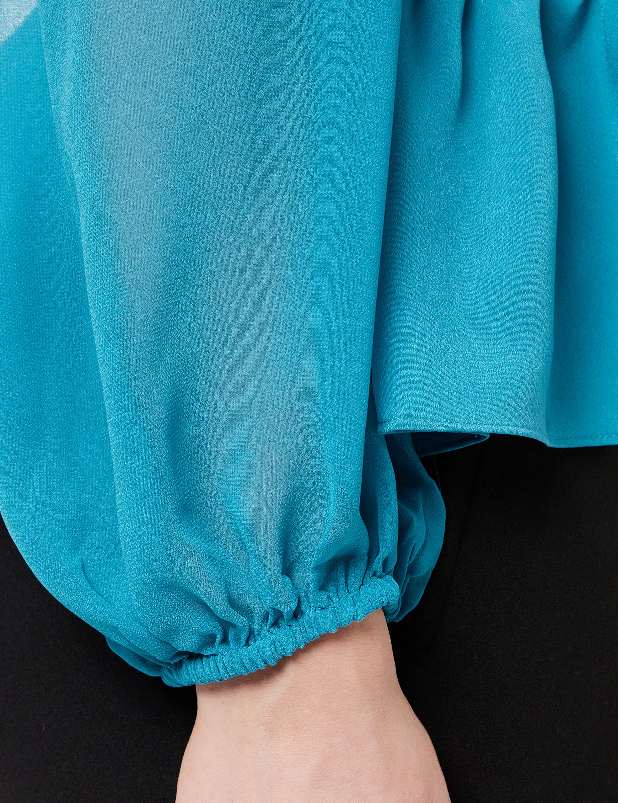 French Connection Haut Péplum Léger en Crêpe Georgett Blouse Femme