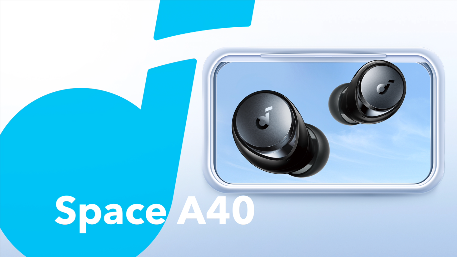 soundcore Space A40 da Anker, Fone de Ouvido Bluetooth Sem Fio