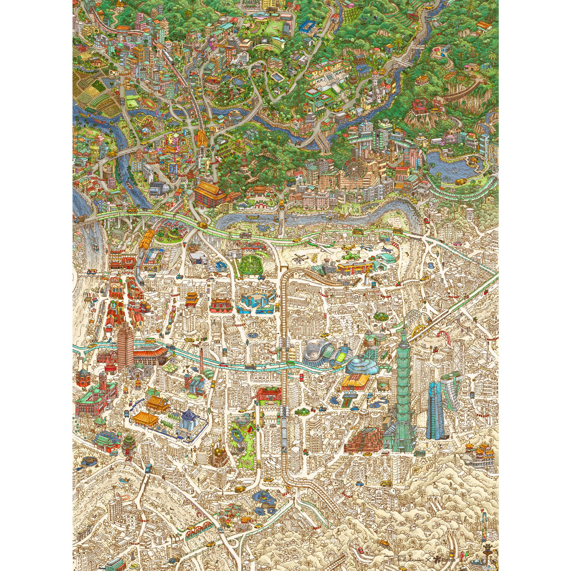 Pintoo Jigsaw Puzzles 1200 Piece for Adults - Tom Parker