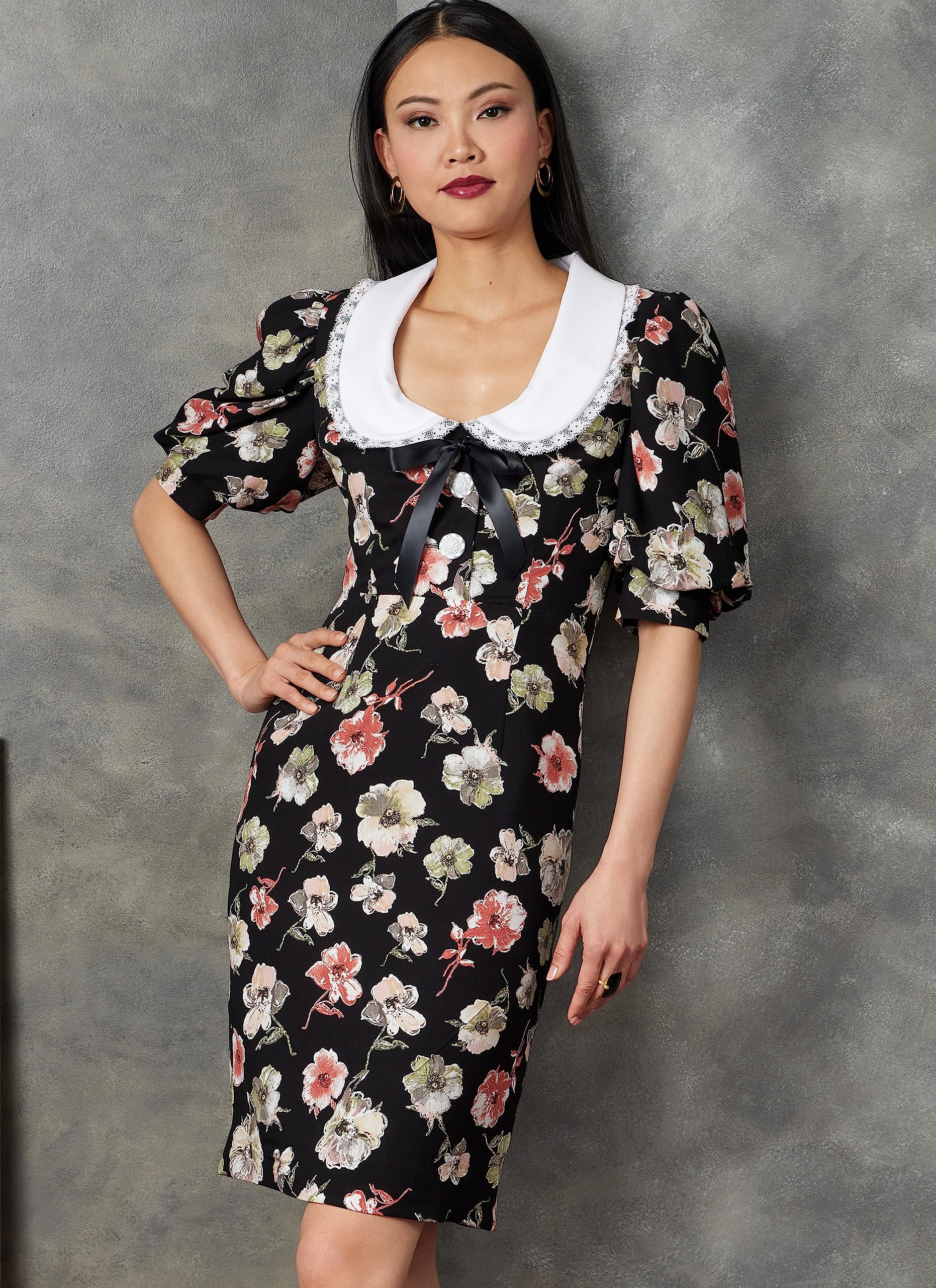 Vogue Patterns V1905B5 Misses Dress B5 (8-10-12-14-16), Multicolor - Image 3
