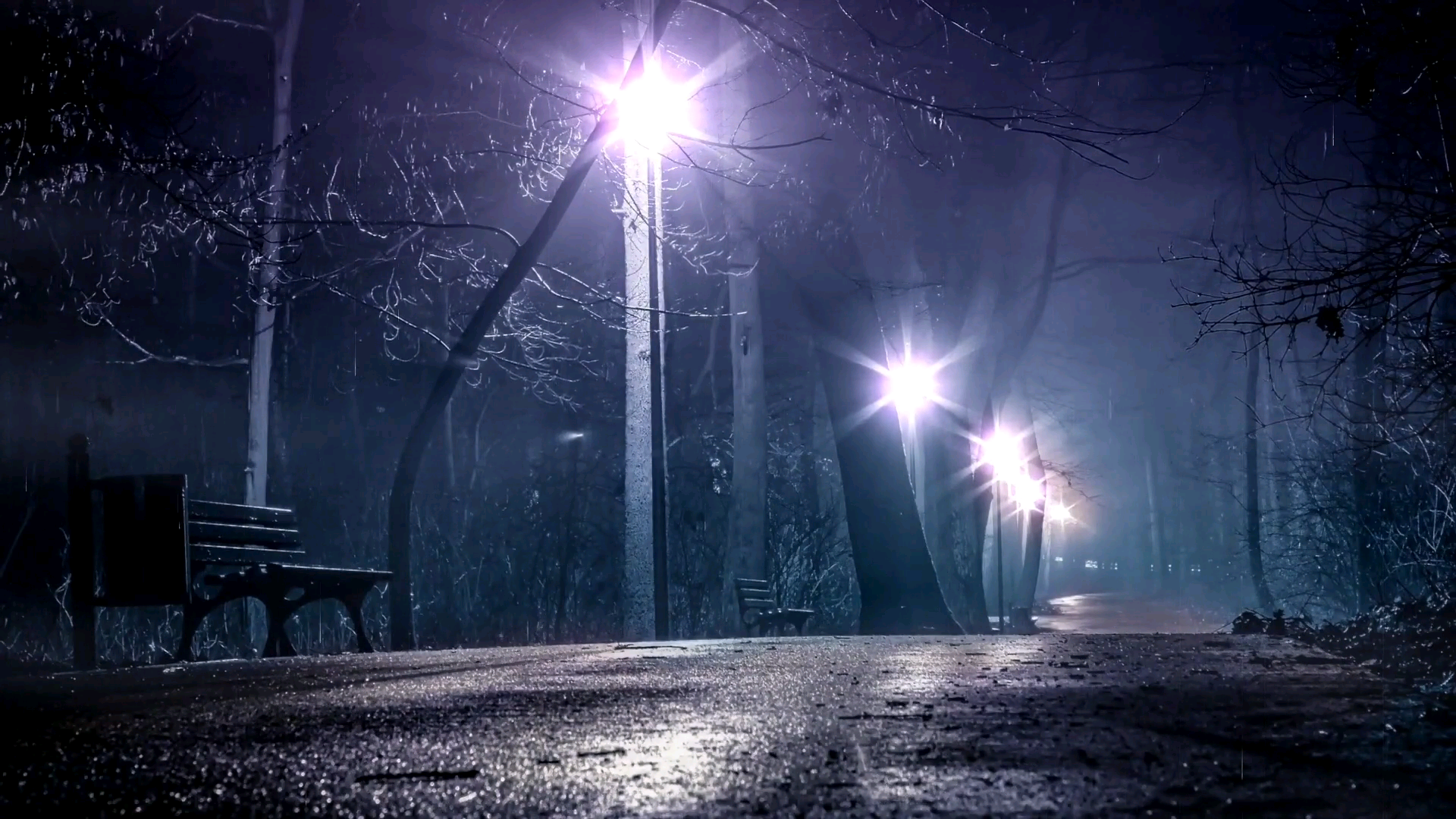 Deep Sleep & Relaxation With Heavy Rain On Tile Roof Study, Relax