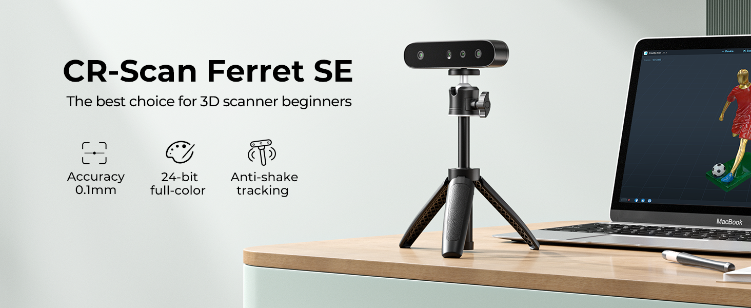 Amazon.com: Creality CR-Ferret SE 3D Scanner Desktop Fast 0.1 Mm