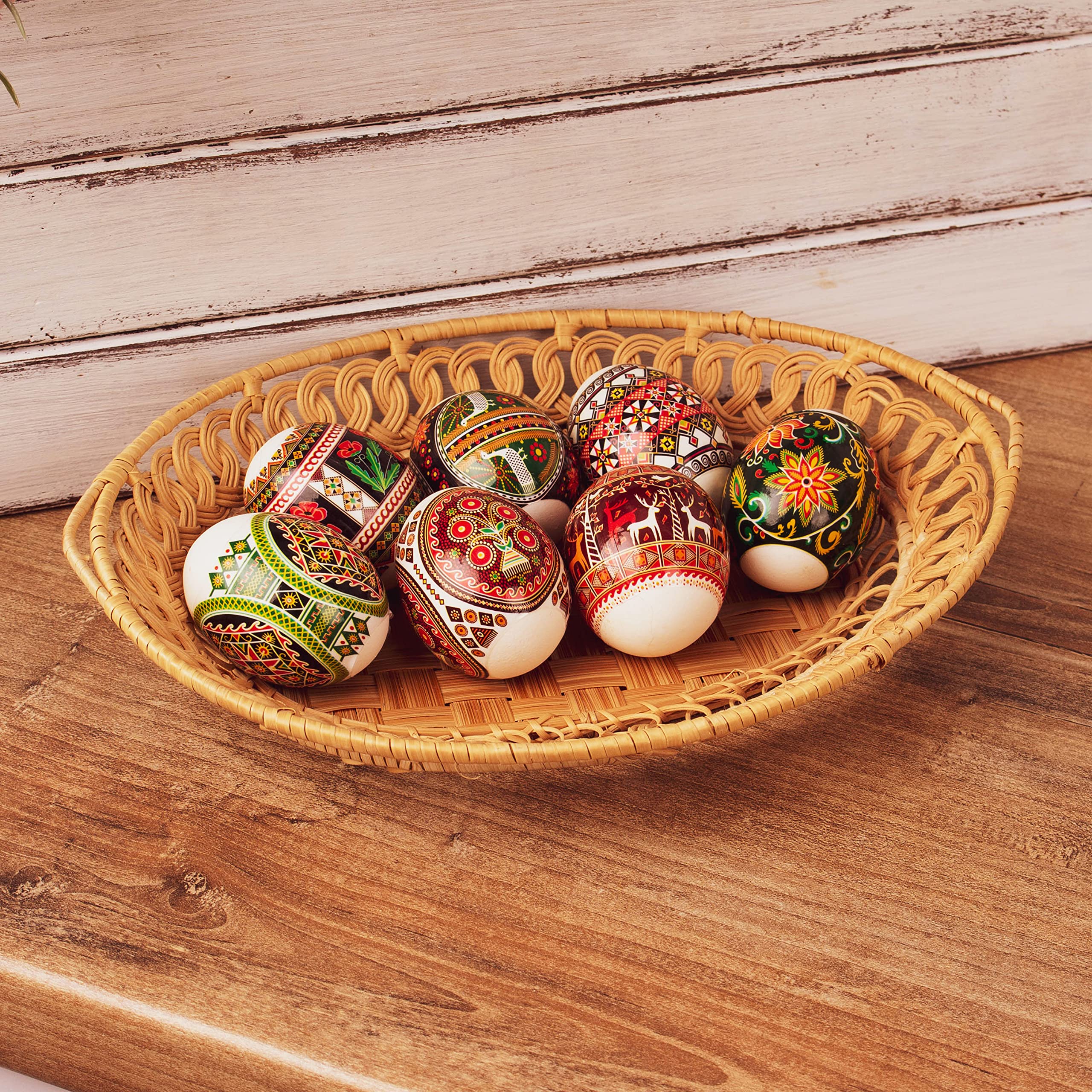 Egg Wraps Ostern Set – 5 Schrumpffolien Für Ukrainische Pysanka Eierdekoration (traditionell)