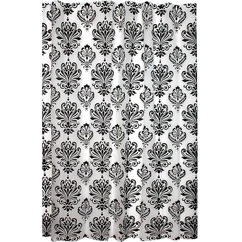 Damask Shower Curtains Amazon Com