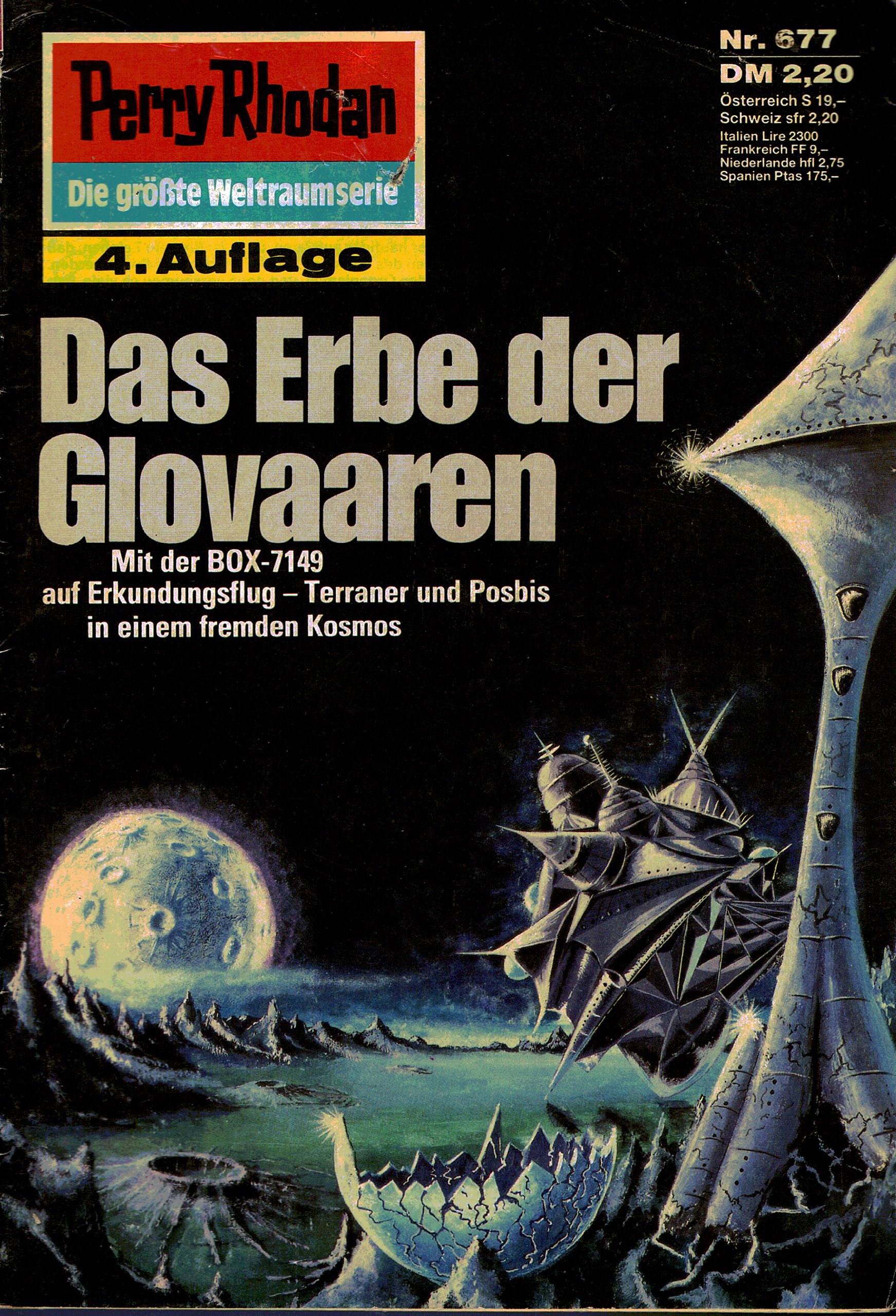 Book cover for Das Erbe der Glovaaren