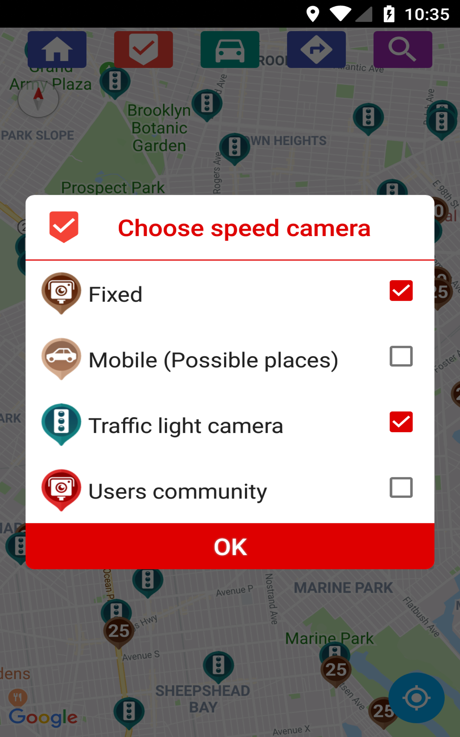 Speed Camera App Speed cameras Radar - App on Amazon Appstore