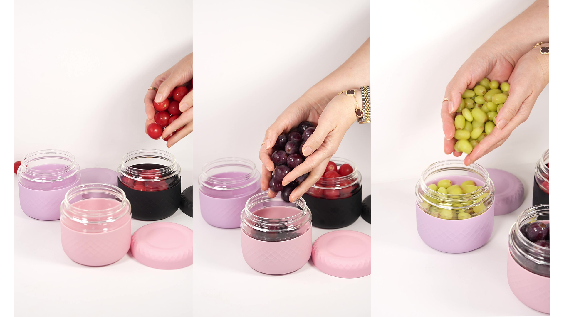 Amazon.com: Cafezi 24 oz Glass Lunch Bowl Container with Lid