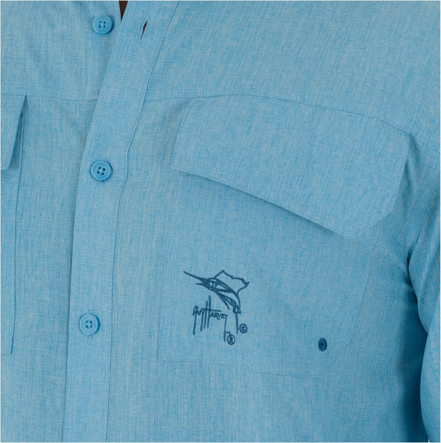 Guy Harvey Men's Long Sleeve Performance Fishing Shirt - Image 3