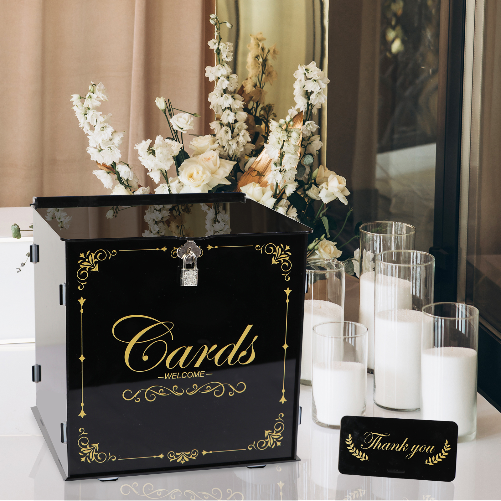 Black Wedding Invitation Boxes Fabric Black Seude Wedding Invitation