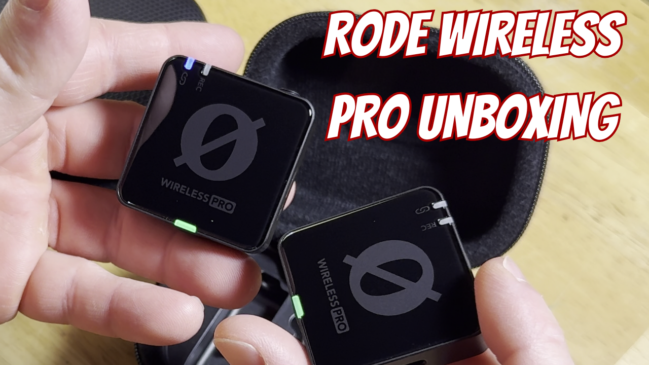 Watch Rode Wireless Pro Microphone - Unboxing and Audio Test on