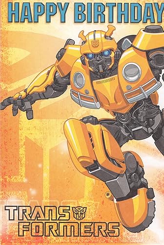 Tarjeta de feliz cumpleaños de Transformers con Bumblebee - Today's Your Day to Rule the Galaxy - Hope It's a Blast! - Color Me Tarjeta de feliz cumpleaños de Transformers con Bumblebee - Today's Your Day to Rule the Galaxy - Hope It's a Blast! - Color Me