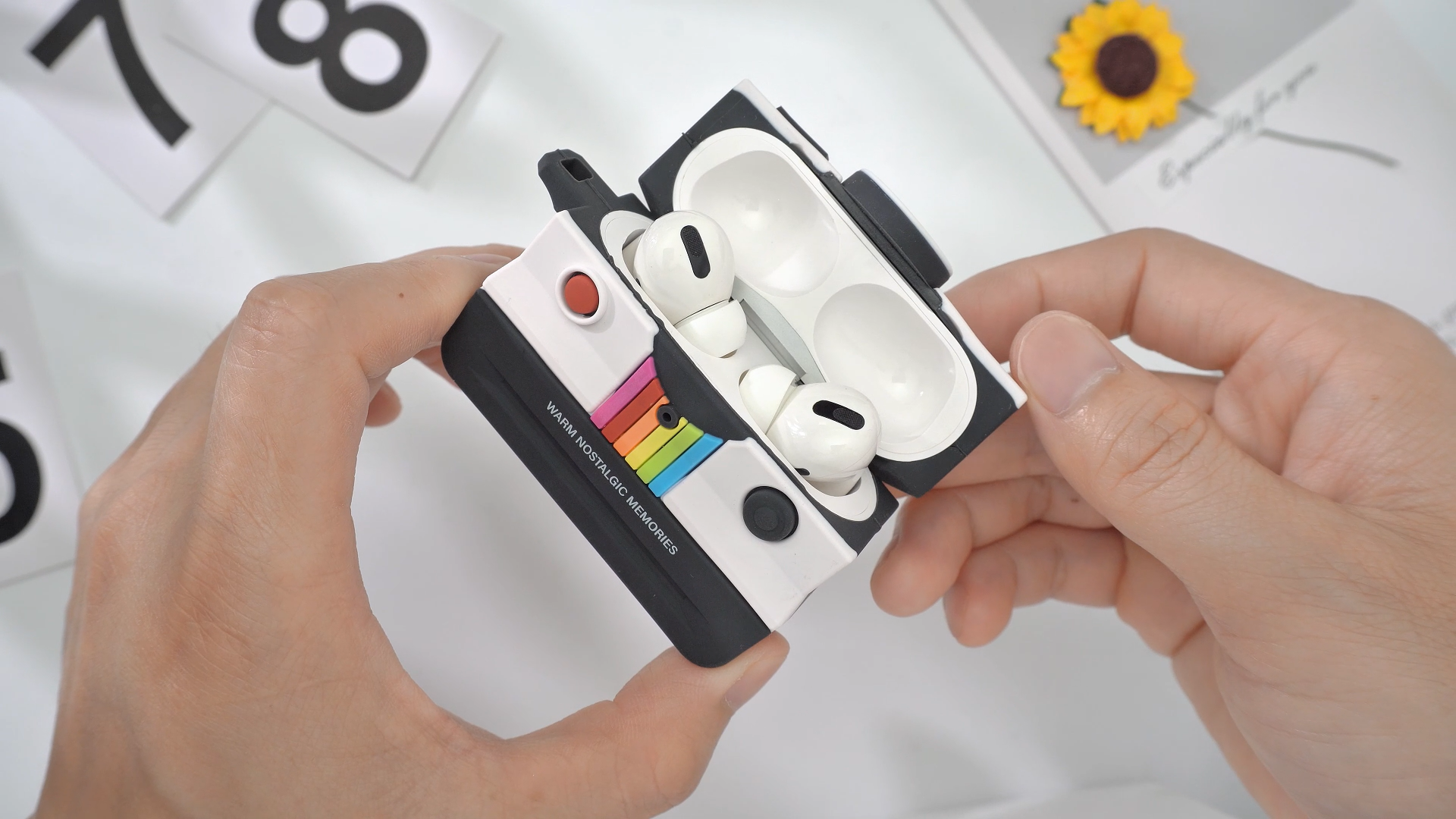 Amazon.com: Case for Apple AirPods Pro 2 Cases with Camera Cover