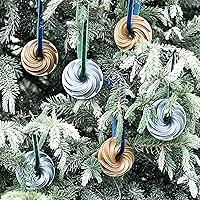 Vista 2 de Nordic Ware Bundt - Juego de adornos dorados, 2 piezas