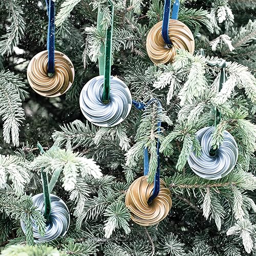 Miniatura 2 de Nordic Ware Bundt - Juego de adornos dorados, 2 piezas