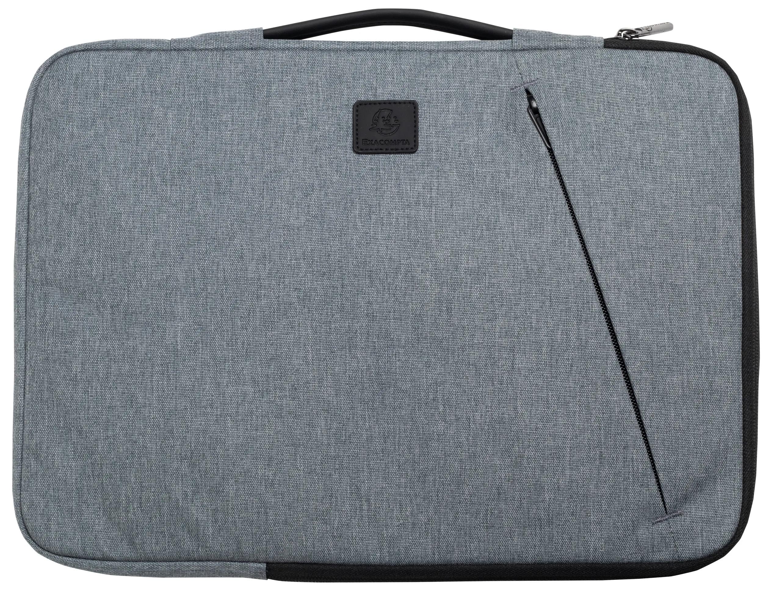 EXACOMPTA, Unisex computer case, grey, 39 x 28 x 2 cm