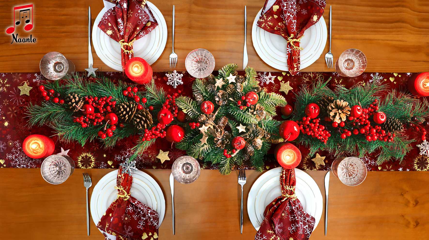 ZzWwR Juego De 6 Servilletas De Tela A Cuadros De Navidad A Cuadros De Tartán, Juego De 6 Servilletas De Cena De Poliéster Suave Y Cómodo Para Familia, Casa, Restaurante, Bodas