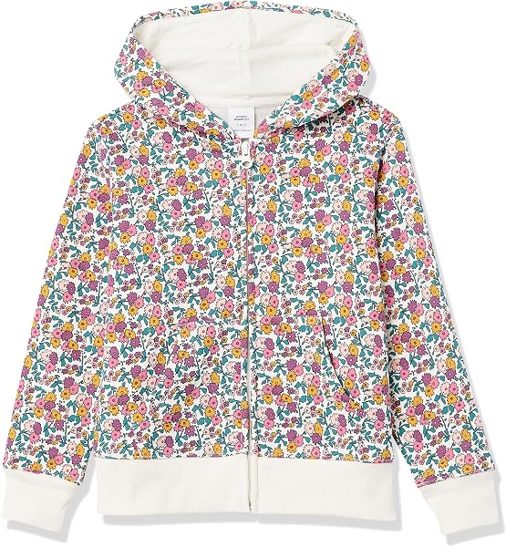 Amazon Essentials Niñas Sudadera de Forro Polar con Capucha y Cremallera - 3