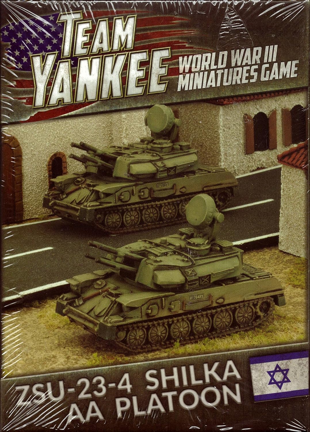 Team Yankee: Oil War: Israel: ZSU-23-Shilka AA Platoon (TIBX06)