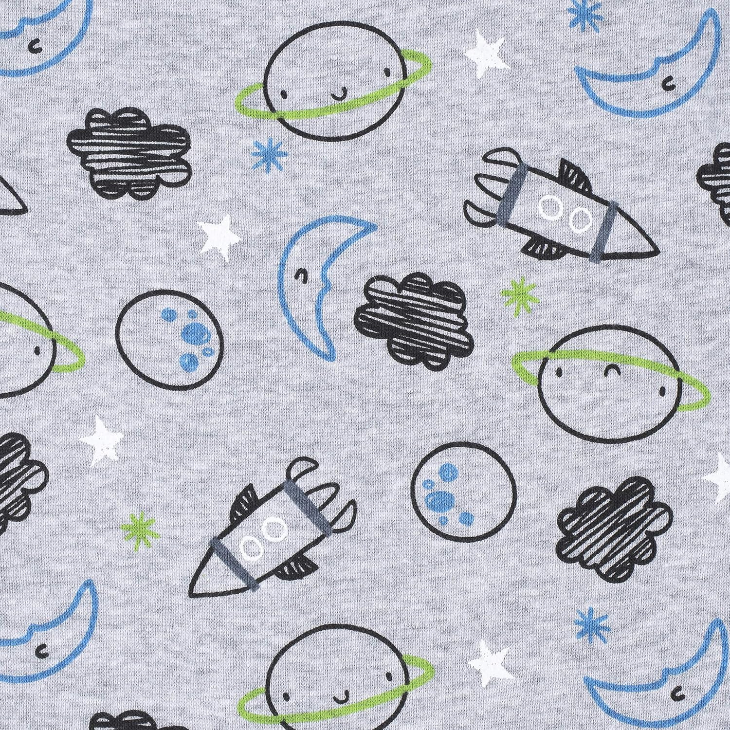 Gerber Baby Boys' Toddler Snug Fit 4-Piece Pajama Set - Image 7