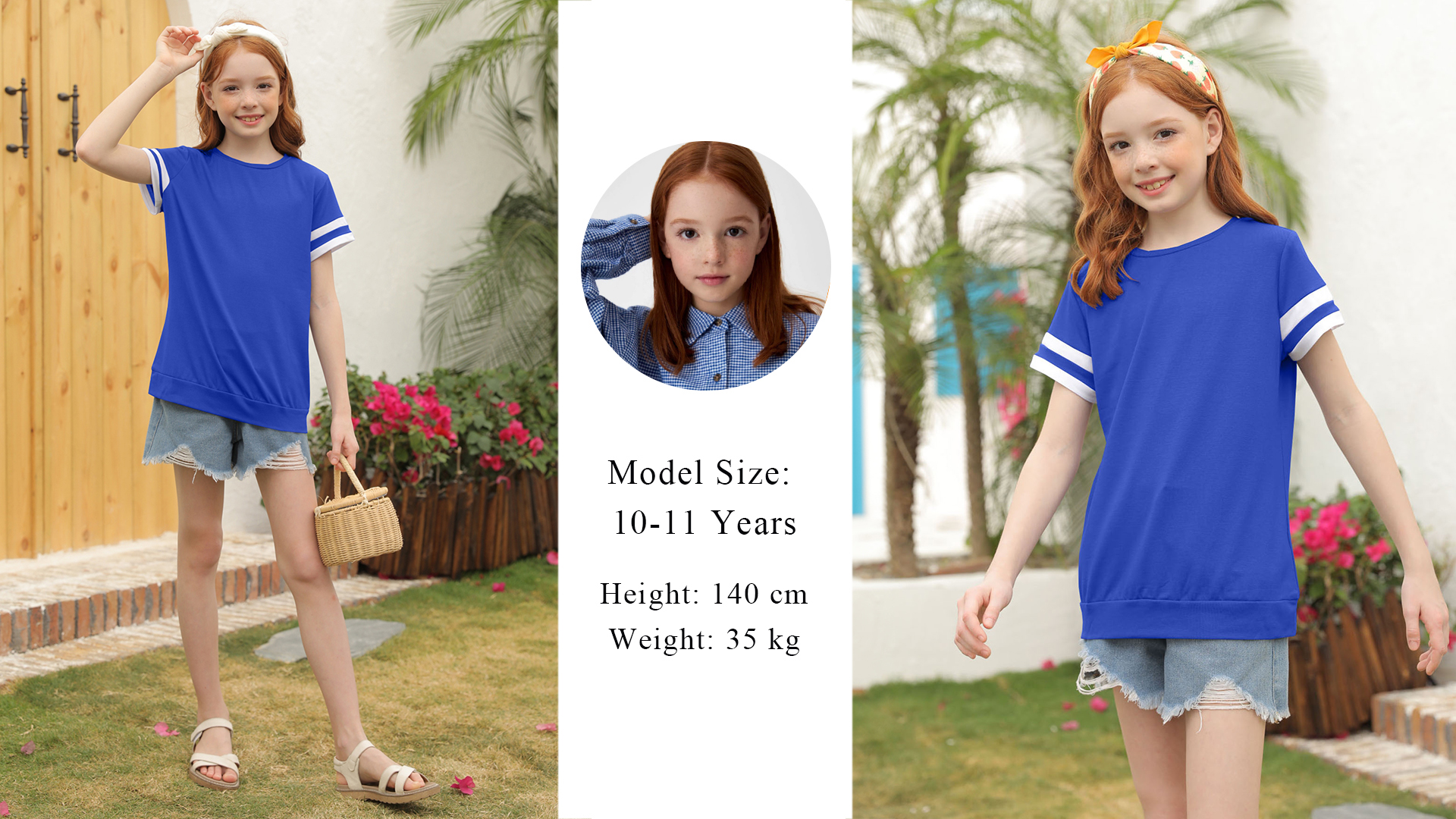 Amazon.com: Ebifin Girls Casual Short/Long Sleeve T Shirts Kids