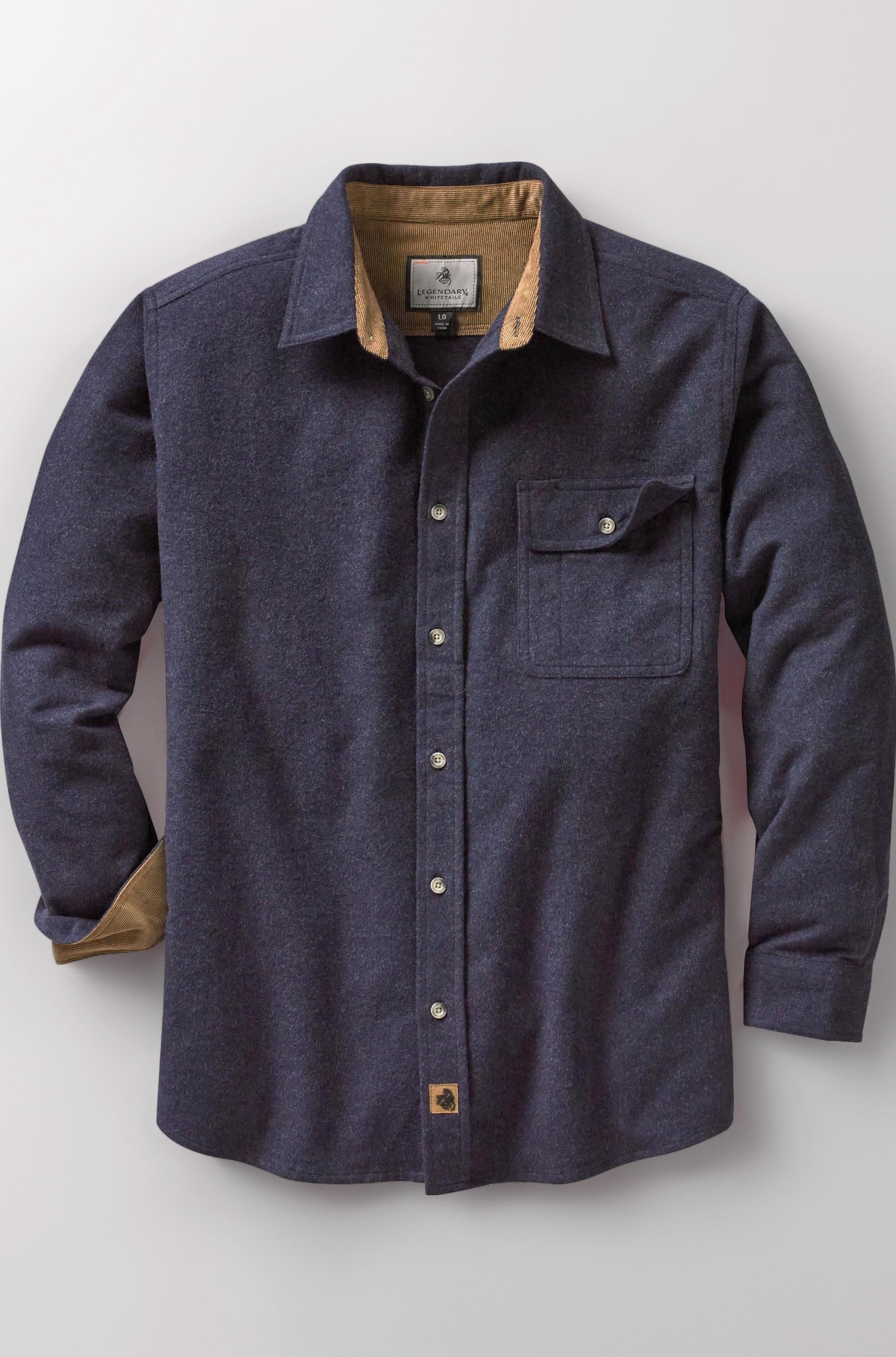 Legendary Whitetails Men's Buck Camp Flannel Shirt