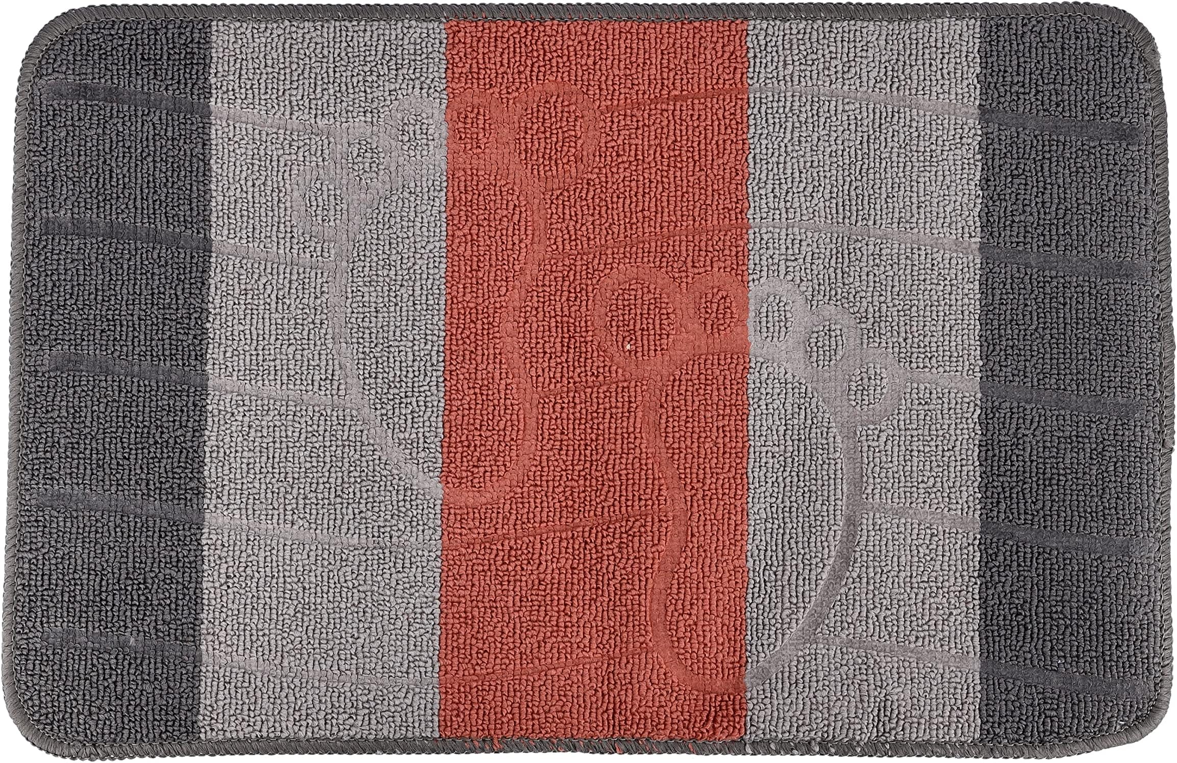 RoyalfordDoor Mat, 58X38 Cm, Rf10224 Terylene Fiber + Tpe Base Door Mat Non Slip Base Highly Durable Design Doormat For Indoor And Outdoor Rug Mats For Entry, Patio, Busy Areas, Multicolor