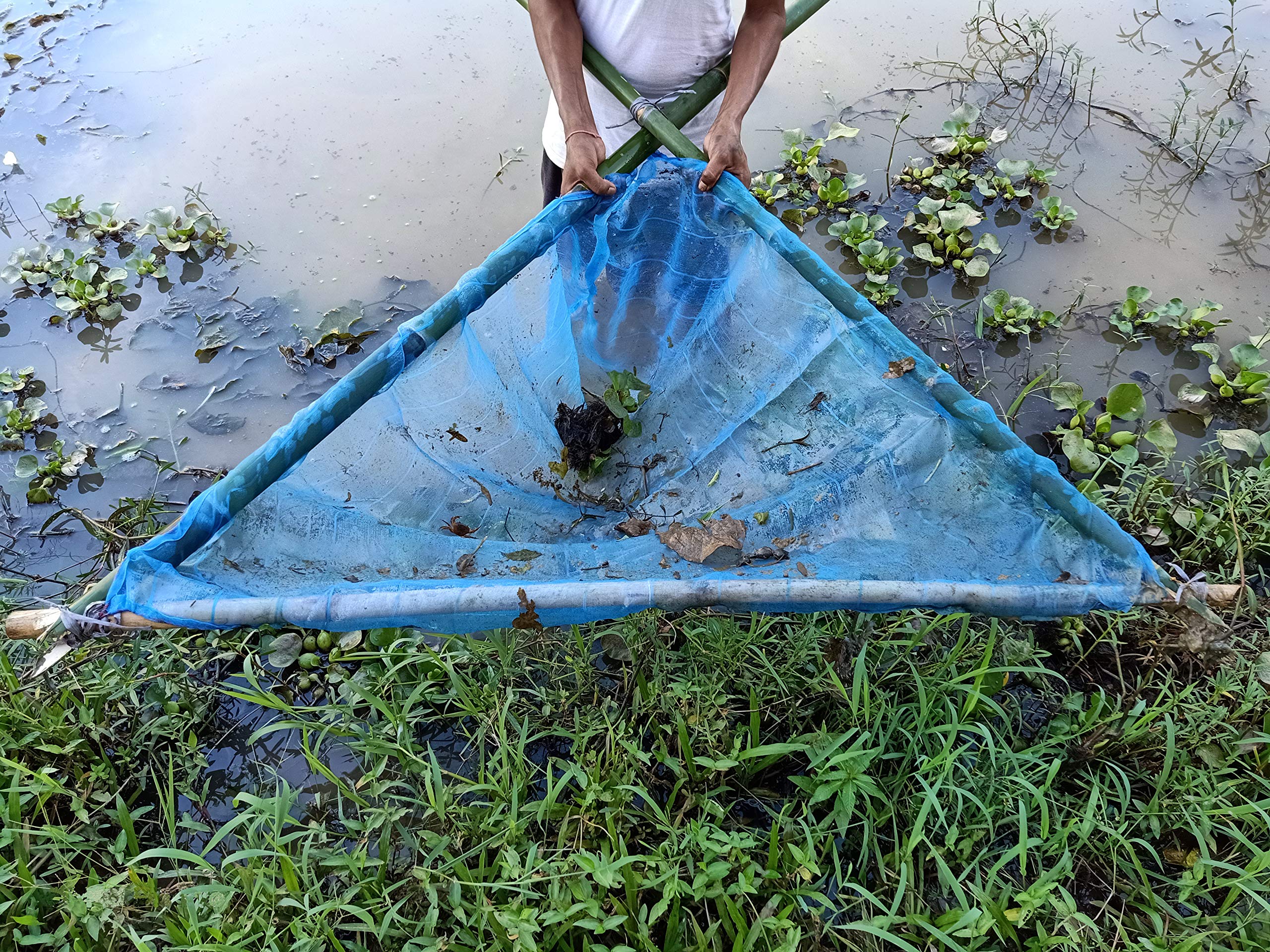 Under Water Push net for Pond, Lake, Paddy Field, Reservoir, Tank, Pool etc.