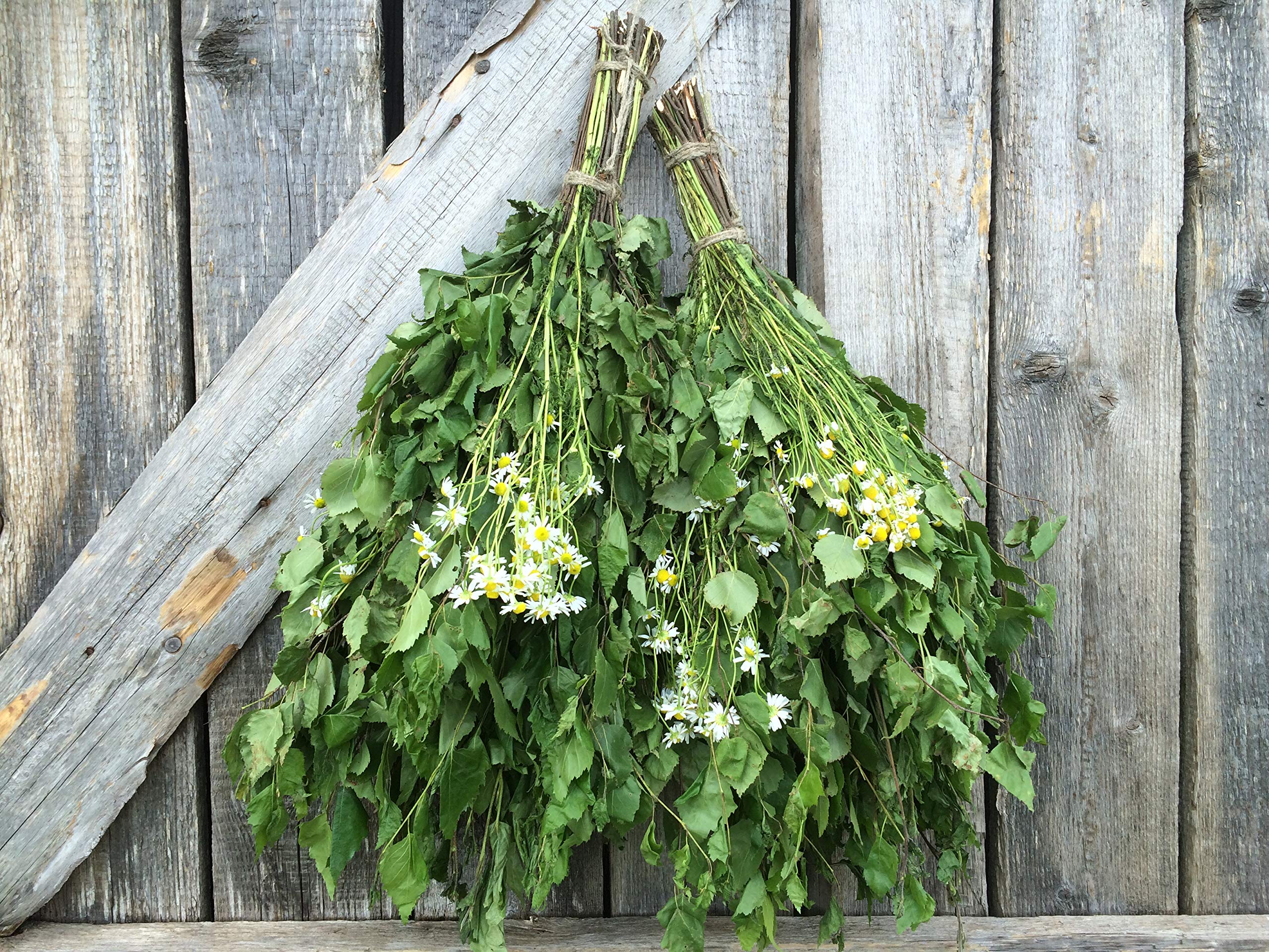 Birch + Camomile Organic Sauna Whisk Venik