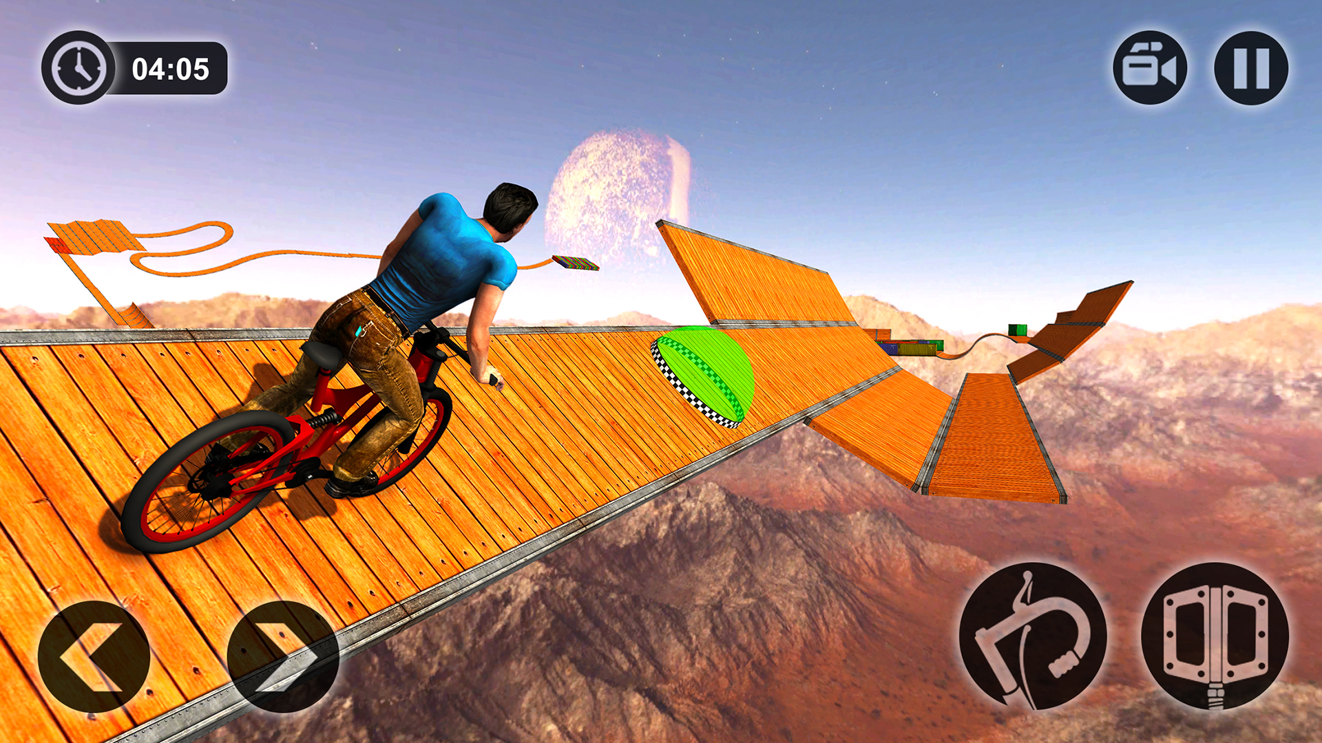 Impossible BMX Bicycle Stunts