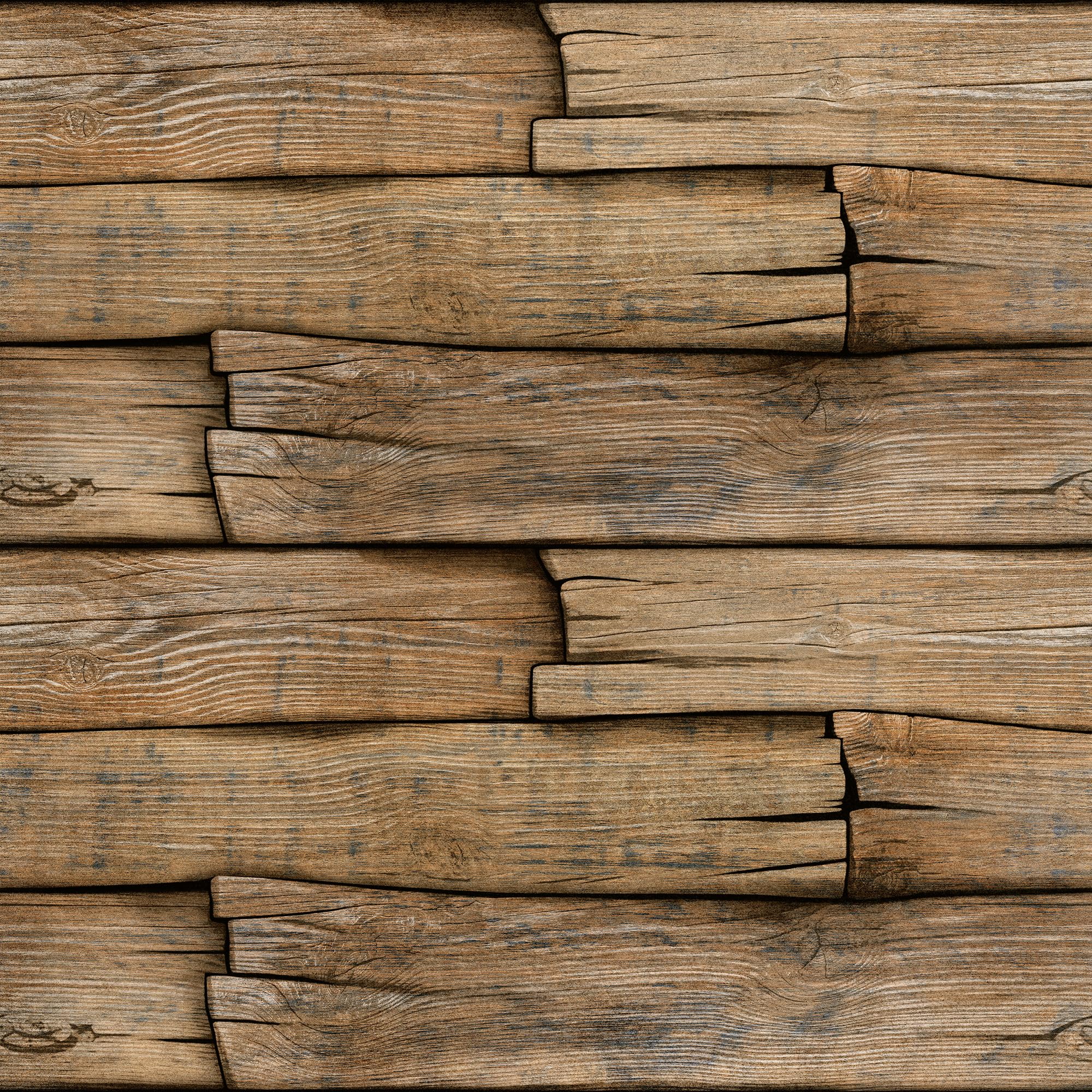 HEKO PANELS Tkanina velvet obiciowa drukowana, Drewno, 3 metry 140 x 300 cm