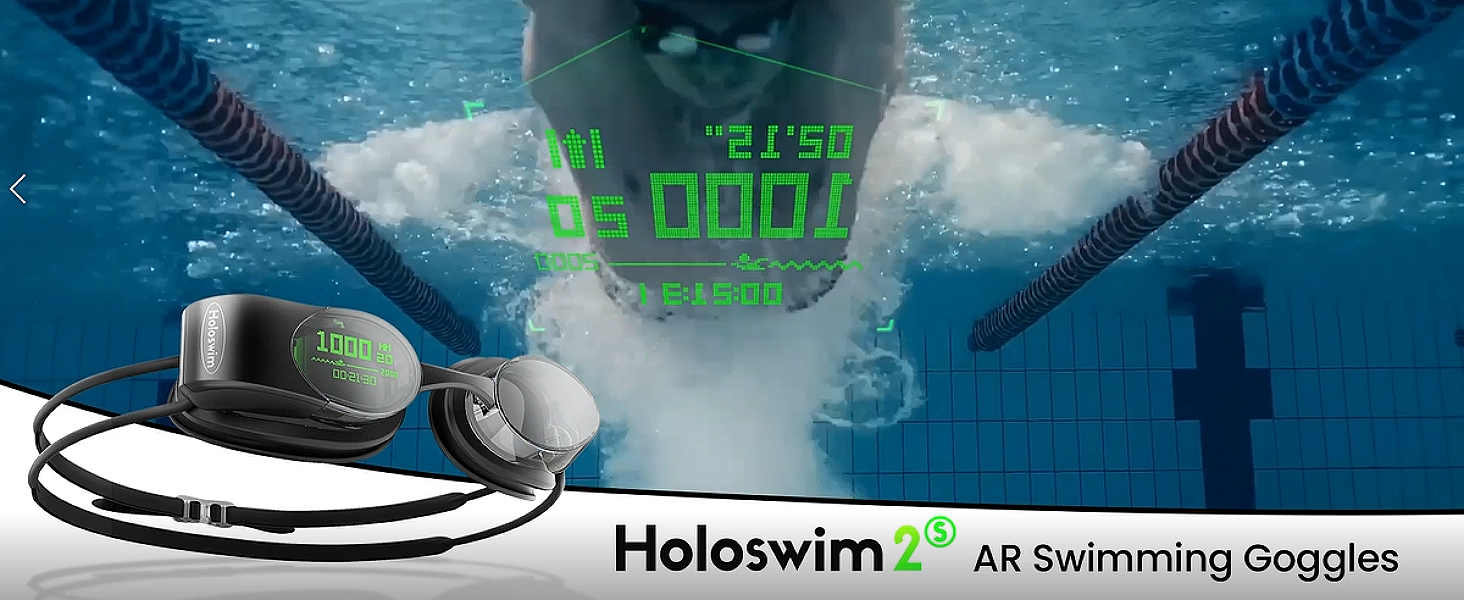 Amazon.com : Holoswim 2S Smart Swim Goggles, Digital Real-time