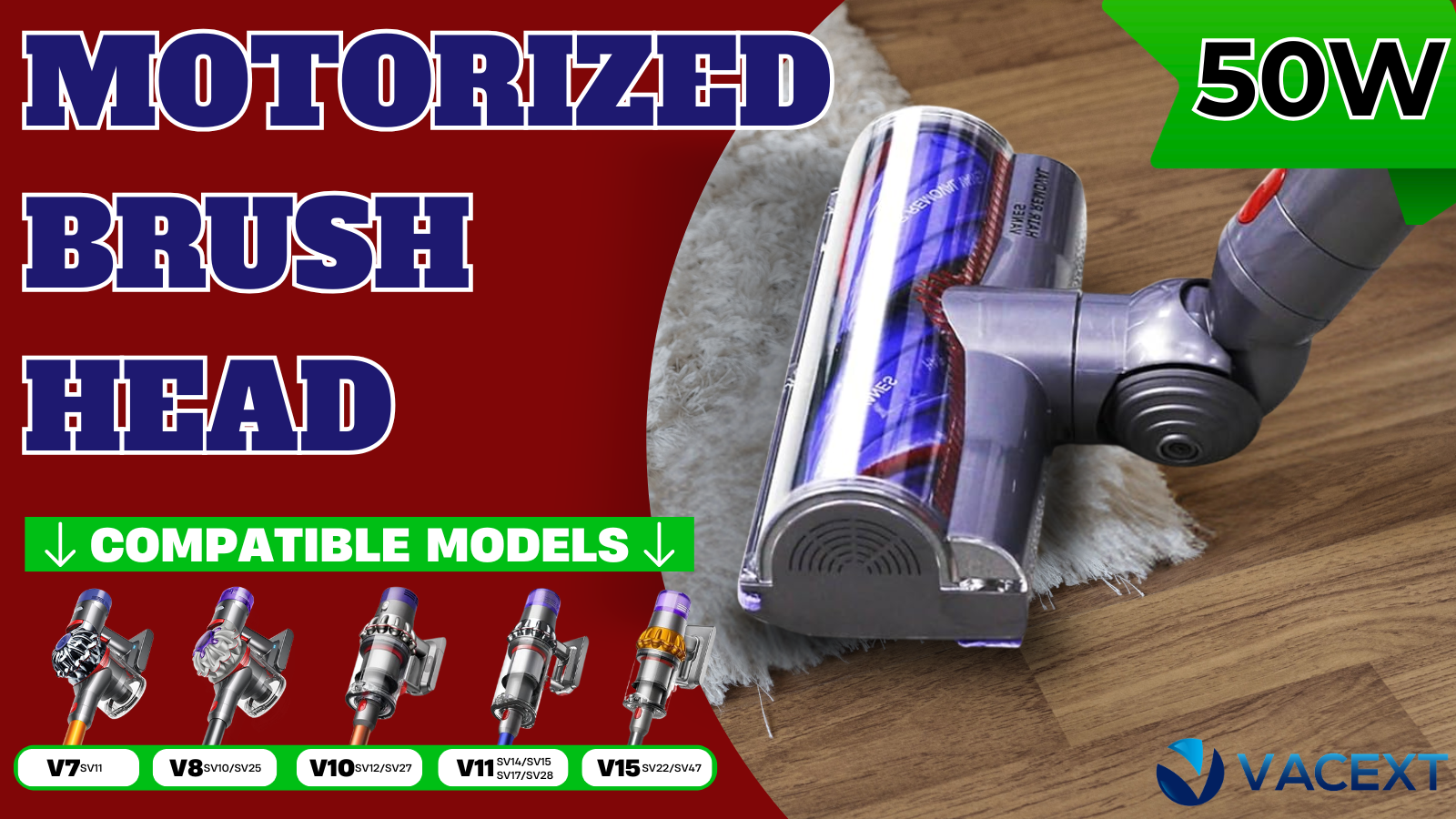 Amazon.com: for Dyson V7 V8 V10 V11 V15 Upgrade Vacuum Head