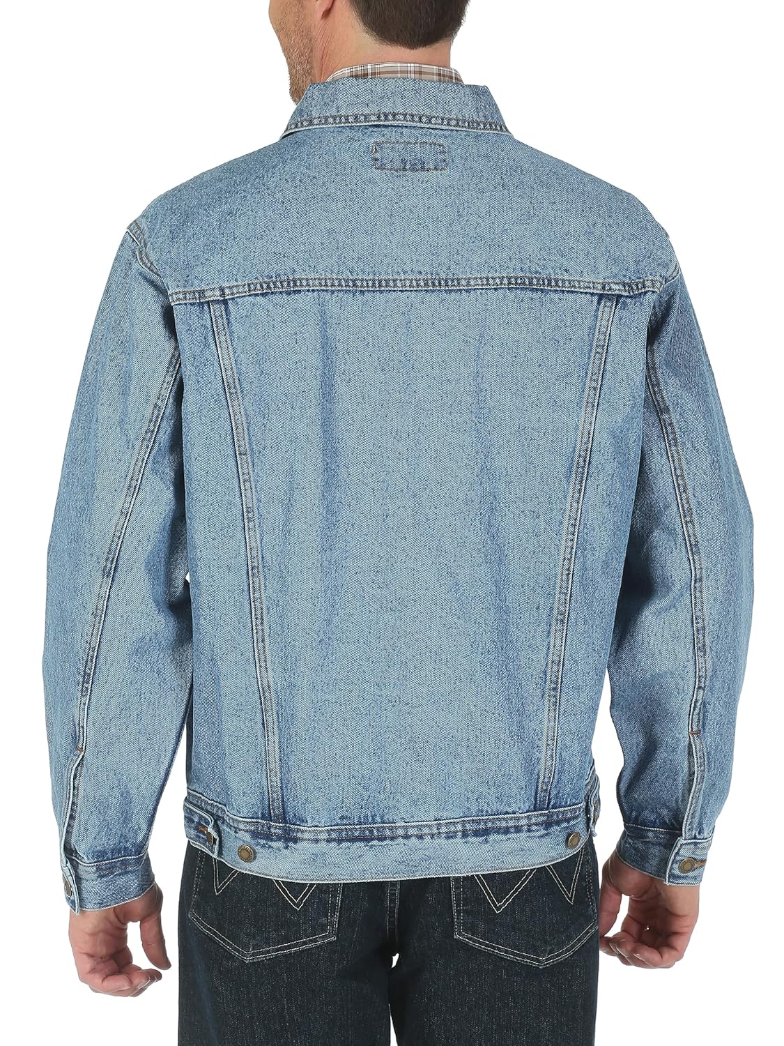 Wrangler Jaqueta jeans masculina grande e alta sem forro em promoção! Veja a oferta e mais achadinhos de Jaquetas & Casacos 2 Hoje é o melhor dia para comprar Wrangler Jaqueta jeans masculina grande e alta sem forro com aquele preço maroto! Promoção! Aproveite a oferta! 2