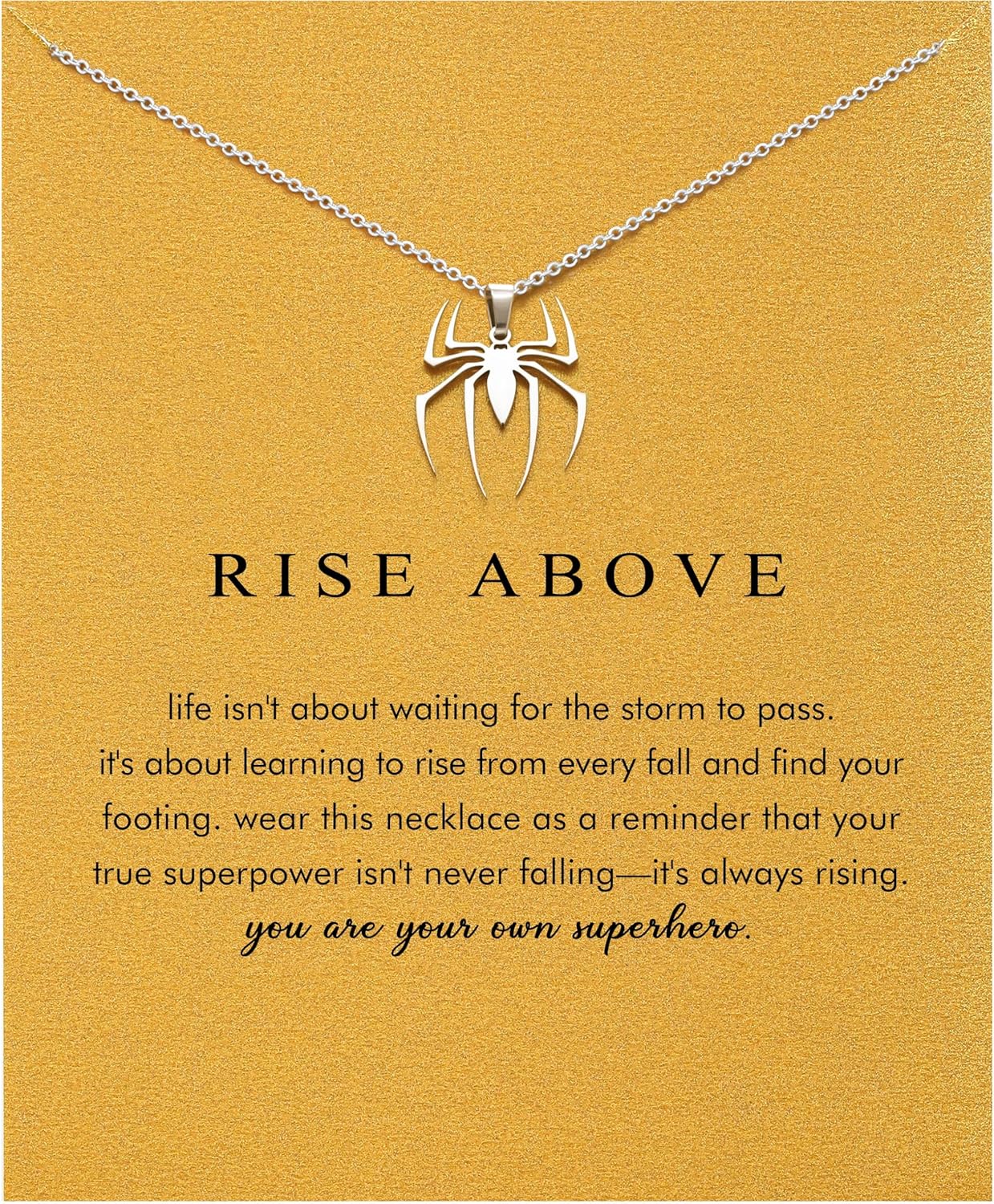 Dainty Silver Necklace for Women - Ankh Jesus Horse Celtic Cross Necklace for Women, Dainty Charm Spider Christian Gifts for Friends Sister Mom, Birthday, Christmas, Mother's Day, Graduation Gifts