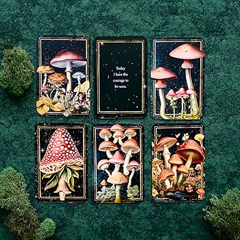 Mushrooms: Daily Doses of Wisdom (36 Gilt-Edged Full-Color