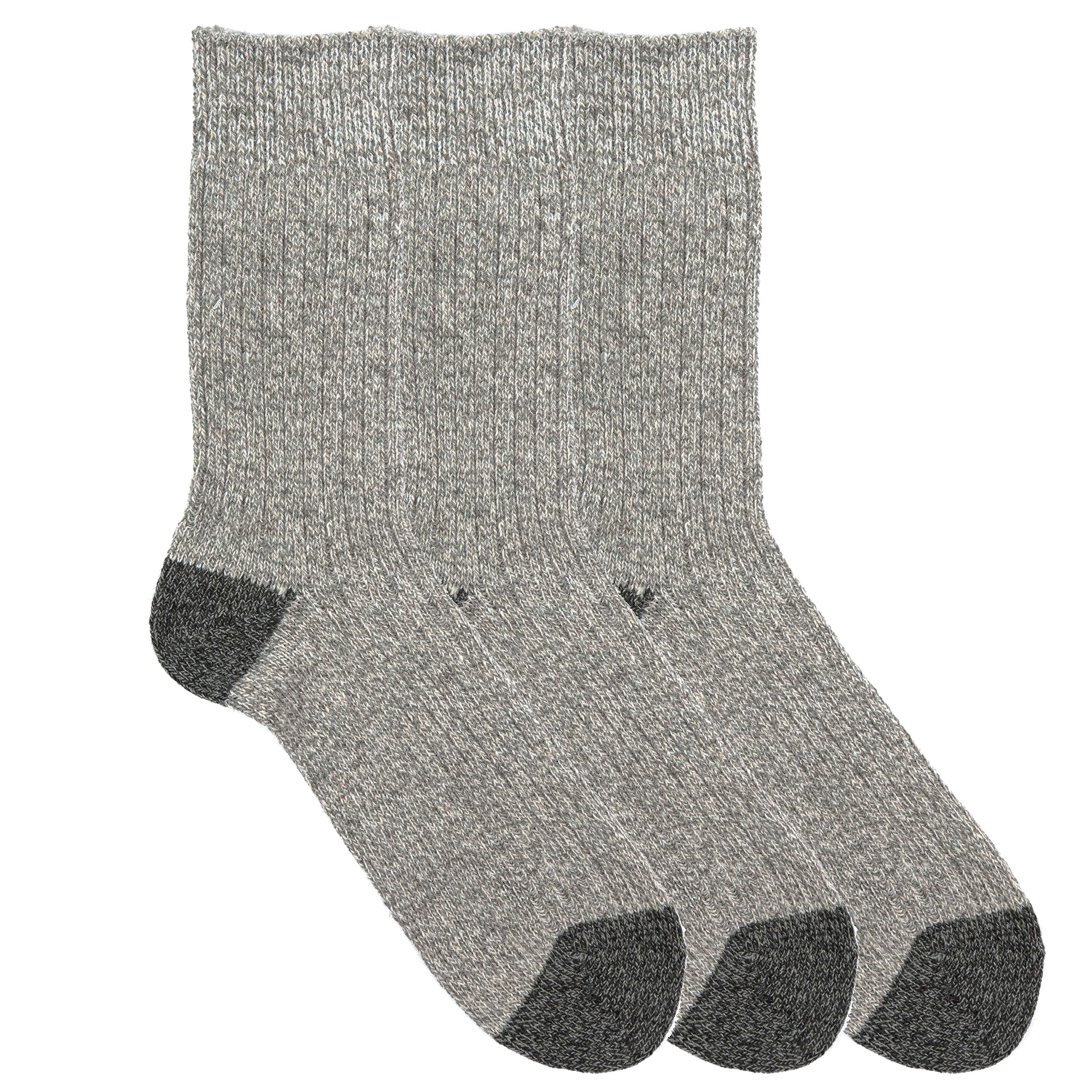 Berry & WilsonMens Chunky Boot Socks Wool, Hiking, Camping, Working, Walking