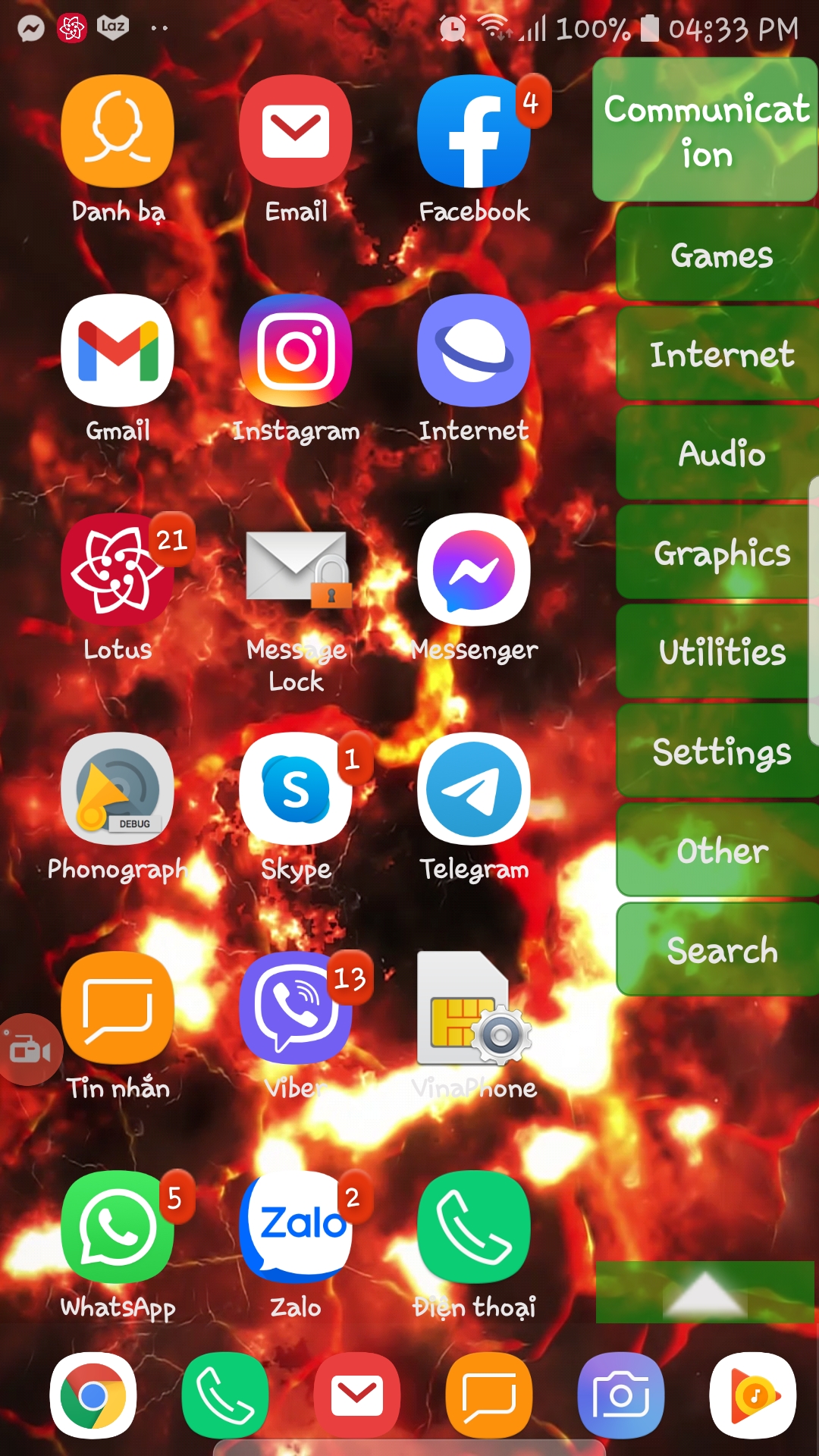 Launcher Sidebar (Best launcher, no for Android