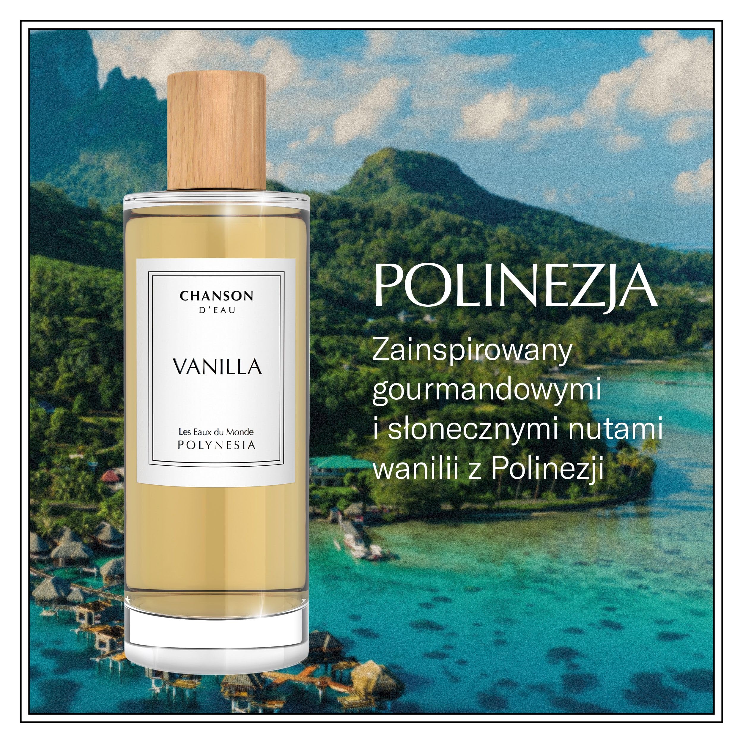 Chanson d’Eau Vanilla woda toaletowa dla kobiet o słodkim waniliowym zapachu, 100 ml
